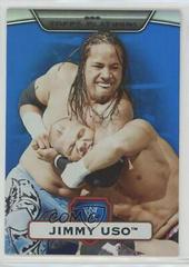 Jimmy Uso [Blue] Wrestling Cards 2010 Topps Platinum WWE Prices