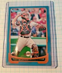 Buster Posey [Blue] #163 Baseball Cards 2012 Bowman Prices