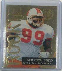 Warren Sapp [Gold Medallion] #471 Football Cards 1995 Ultra Prices