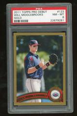 Will Middlebrooks [Gold] Baseball Cards 2011 Topps Pro Debut Prices