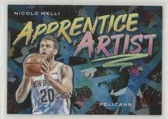 Nicolo Melli [Ruby] Basketball Cards 2019 Panini Court Kings Apprentice Artists Prices