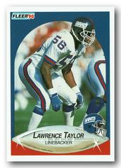 Lawrence Taylor Football Cards 1990 Fleer Prices