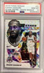 Kawhi Leonard [White Mosaic] Basketball Cards 2019 Panini Mosaic Stare Masters Prices