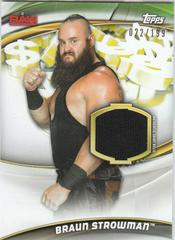 Braun Strowman Wrestling Cards 2019 Topps WWE Money in the Bank Shirt Relics Prices