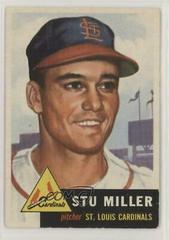 Stu Miller Baseball Cards 1953 Topps Prices