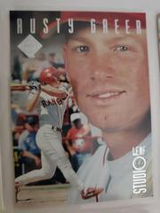 Rusty Greer Baseball Cards 1996 Studio Prices