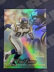 Cris Carter [Row 1] #105 Football Cards 1997 Flair Showcase Prices