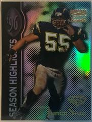 Junior Seau [Artist's Proof] #135 Football Cards 1997 Zenith Prices