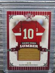 Alex Delvecchio [Red] #GUL-AD2 Hockey Cards 2021 Leaf Lumber Game Used Prices