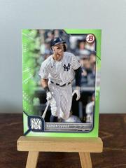 Aaron Judge [Neon Green] #2 Baseball Cards 2022 Bowman Prices