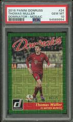 Thomas Muller [Mosaic] Soccer Cards 2016 Panini Donruss Dominator Prices