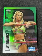 Carmella [Green] #IV-9 Wrestling Cards 2020 Topps WWE Chrome Image Variations Prices