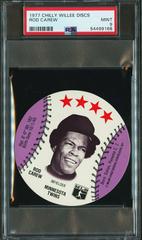 Rod Carew Baseball Cards 1977 Chilly Willee Discs Prices