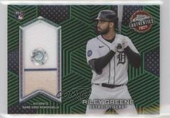Riley Greene [Green] #TCA-RG Baseball Cards 2023 Topps Chrome Authentics Relics Prices