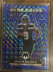 Kenneth Walker III [Blue] Football Cards 2022 Panini Mosaic Blue Chips Prices