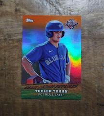 Tucker Toman [Orange] Baseball Cards 2023 Topps Pro Debut Farm Fresh Futures Prices