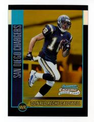 Donald Reche Caldwell [Gold Refractor] #138 Football Cards 2002 Bowman Chrome Prices