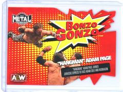 Hangman Adam Page Wrestling Cards 2022 SkyBox Metal Universe AEW Bonzo Gonzo Prices