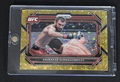 Abubakar Nurmagomedov [Under Card Gold] #33 Ufc Cards 2023 Panini Prizm UFC Prices