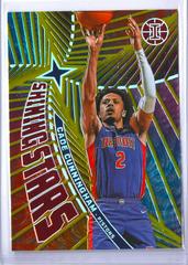 Cade Cunningham [Asia Red Yellow] #20 Basketball Cards 2021 Panini Illusions Shining Stars Prices