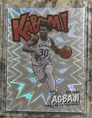 Ochai Agbaji #KA-OC Basketball Cards 2022 Panini Chronicles Draft Picks Kaboom Prices