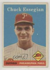 Chuck Essegian #460 Baseball Cards 1958 Topps Prices