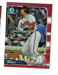 Austin Riley [Red Refractor] #84 Baseball Cards 2019 Bowman Chrome Prices