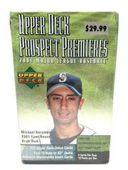 Blaster Box Baseball Cards 2001 Upper Deck Prospect Premieres Prices