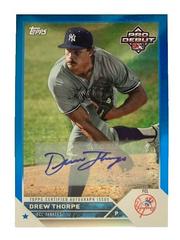 Drew Thorpe [Autograph Blue] #PD-104 Baseball Cards 2023 Topps Pro Debut Prices