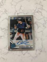 Brandon Lowe Baseball Cards 2019 Panini Donruss Optic Rated Rookie Signatures Prices