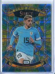 Federico Valverde #30 Soccer Cards 2022 Panini Select FIFA Stained Glass Prices
