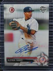 Gleyber Torres [Autograph] Baseball Cards 2017 Topps Holiday Bowman Prices