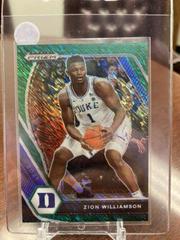 Zion Williamson [Green Shimmer Prizm] Basketball Cards 2021 Panini Prizm Draft Picks Prices