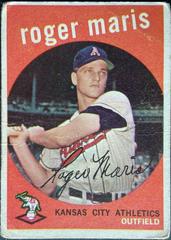 Roger Maris #202 Baseball Cards 1959 Topps Prices