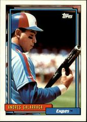 Andres Galarraga #240 Baseball Cards 1992 Topps Prices