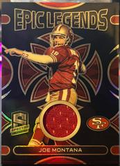 Joe Montana #6 Football Cards 2023 Panini Spectra Epic Legends Materials Prices