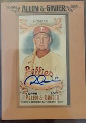 Rhys Hoskins Baseball Cards 2021 Topps Allen & Ginter Framed Mini Baseball Autographs Prices