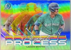 Lazaro Montes Baseball Cards 2023 Bowman Chrome Prospect Process Prices