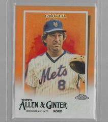 Gary Carter [Orange] #108 Baseball Cards 2020 Topps Allen & Ginter Chrome Prices