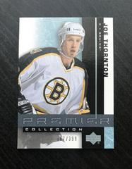 Joe Thornton Hockey Cards 2001 Upper Deck Premier Collection Prices