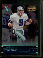 Tony Romo [Platinum Holofoil X's] #1 Football Cards 2007 Panini Donruss Gridiron Gear Prices