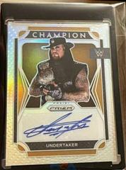 Undertaker Wrestling Cards 2022 Panini Prizm WWE Champion Signatures Prices