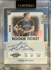 Franz Wagner [Variation Autograph] #101 Basketball Cards 2021 Panini Contenders Optic Prices