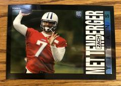 Zach Mettenberger #40 Football Cards 2014 Topps Chrome 1985 Prices