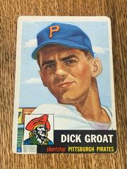 Dick Groat Baseball Cards 1953 Topps Prices