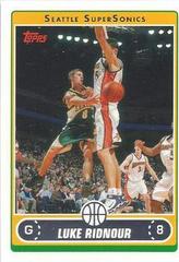 Luke Ridnour #173 Basketball Cards 2006 Topps Prices