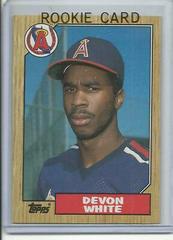 5 Devon White - California Angels - 1987 Donruss Opening Day Baseball –  Isolated Cards