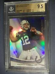 Andrew Luck Football Cards 2013 Topps Platinum Prices