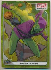 Green Goblin [Yellow Rainbow] Marvel 2023 Upper Deck Platinum Prices