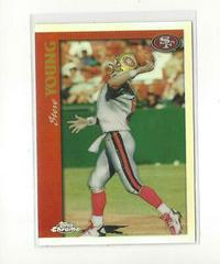 Steve Young [Refractor] #45 Football Cards 1997 Topps Chrome Prices